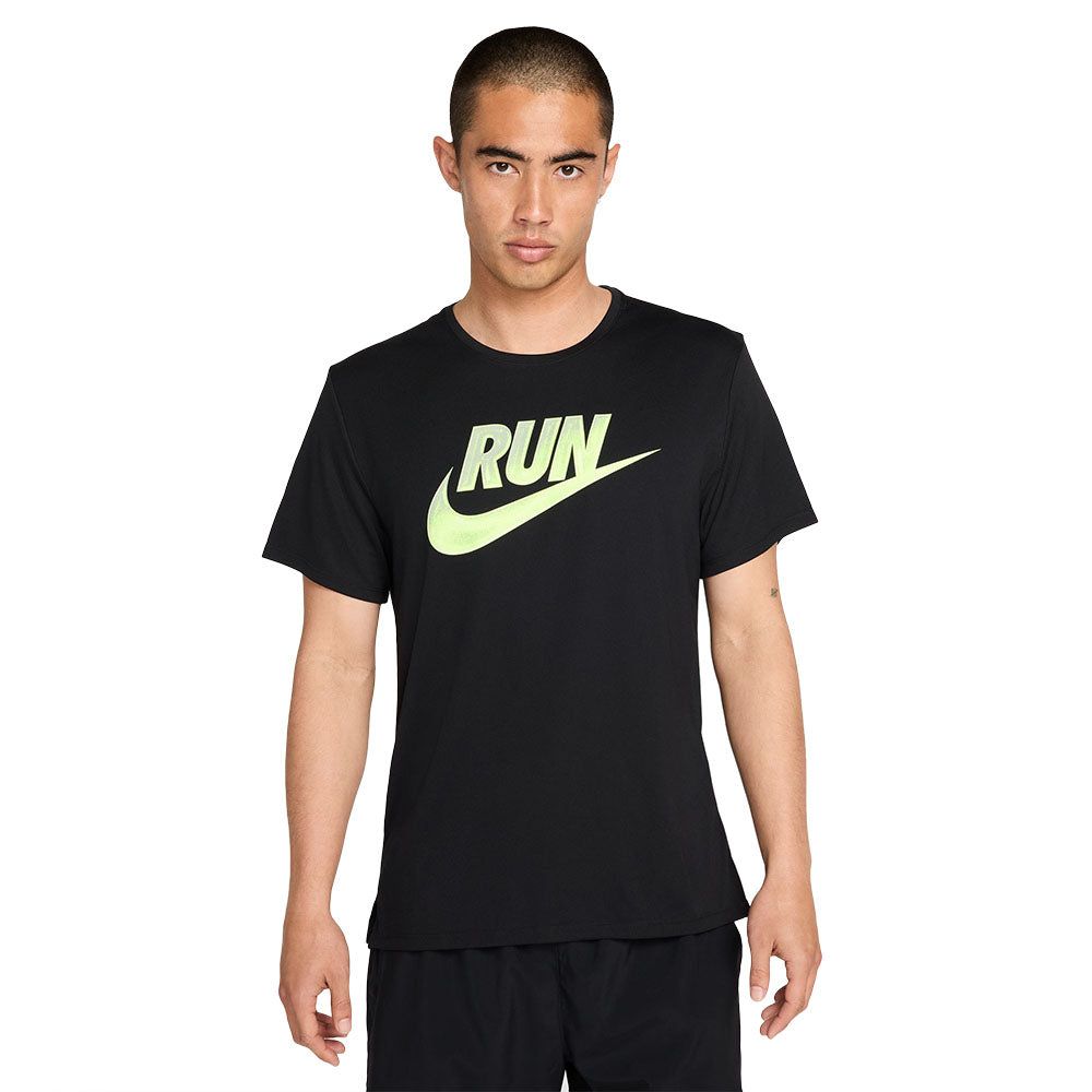 NIKE мужские Miler Run Energy беговые футболки