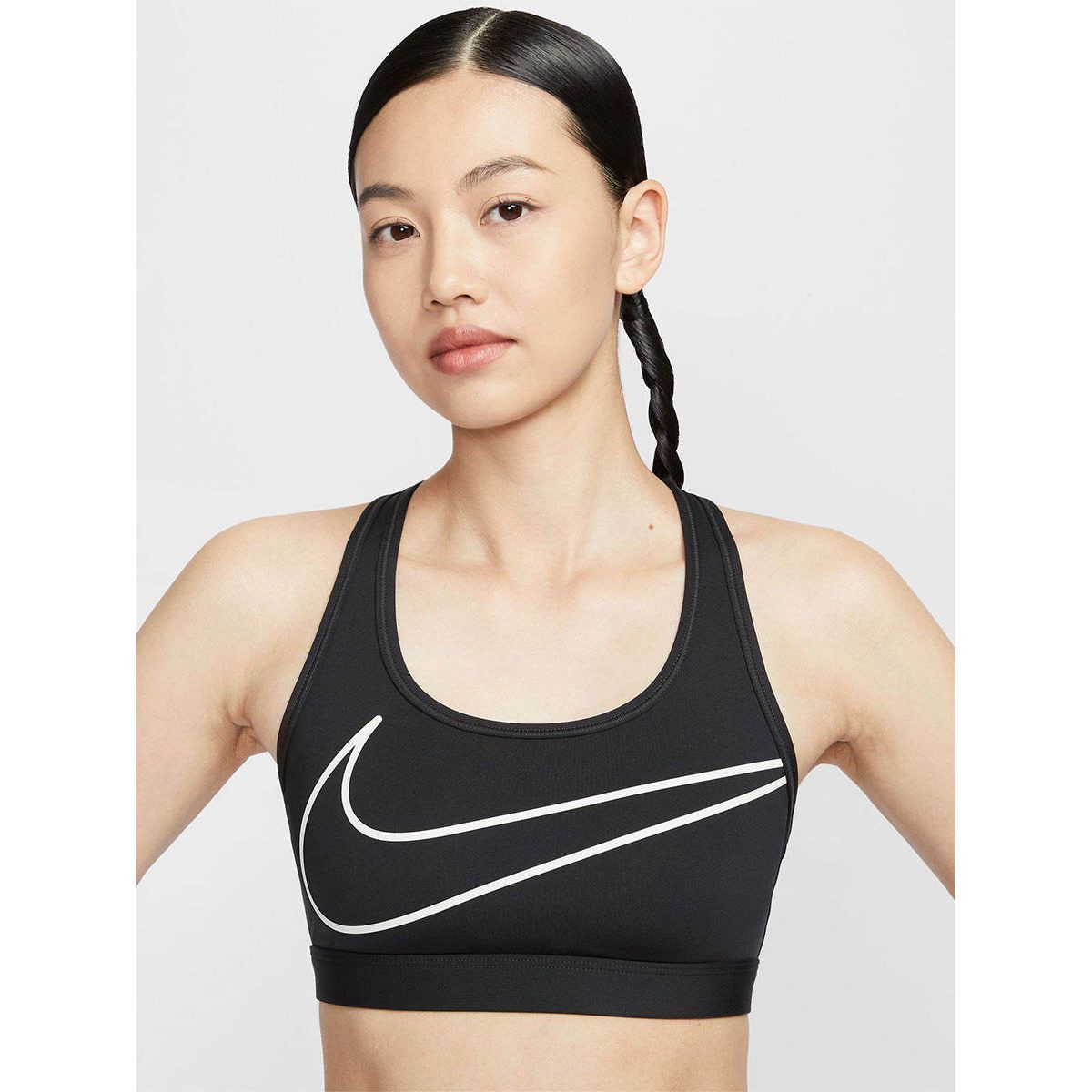 NIKE Swoosh Medium Support женские спортивный лиф