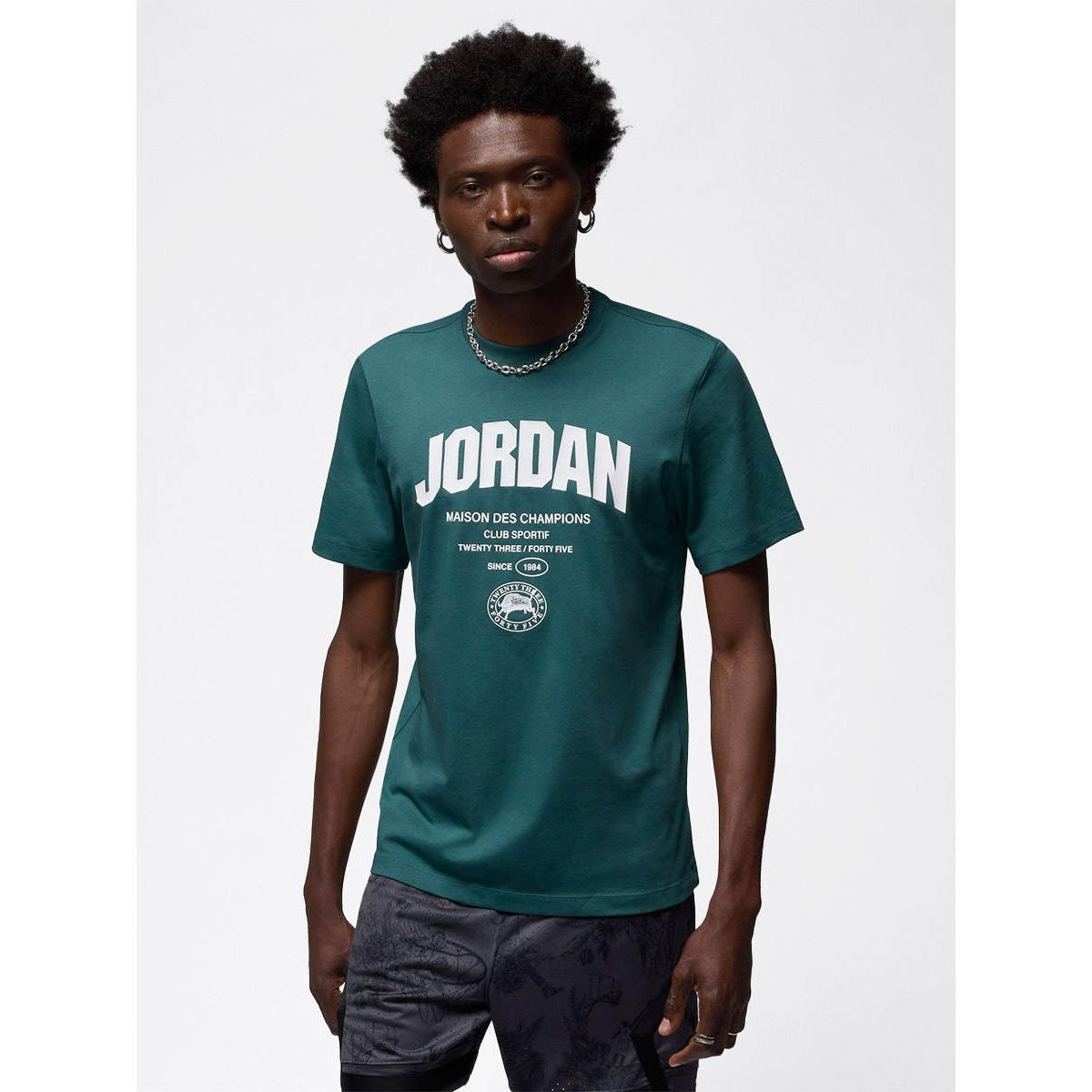 NIKE Jordan Sport Dri-FIT мужская баскетбольная футболка