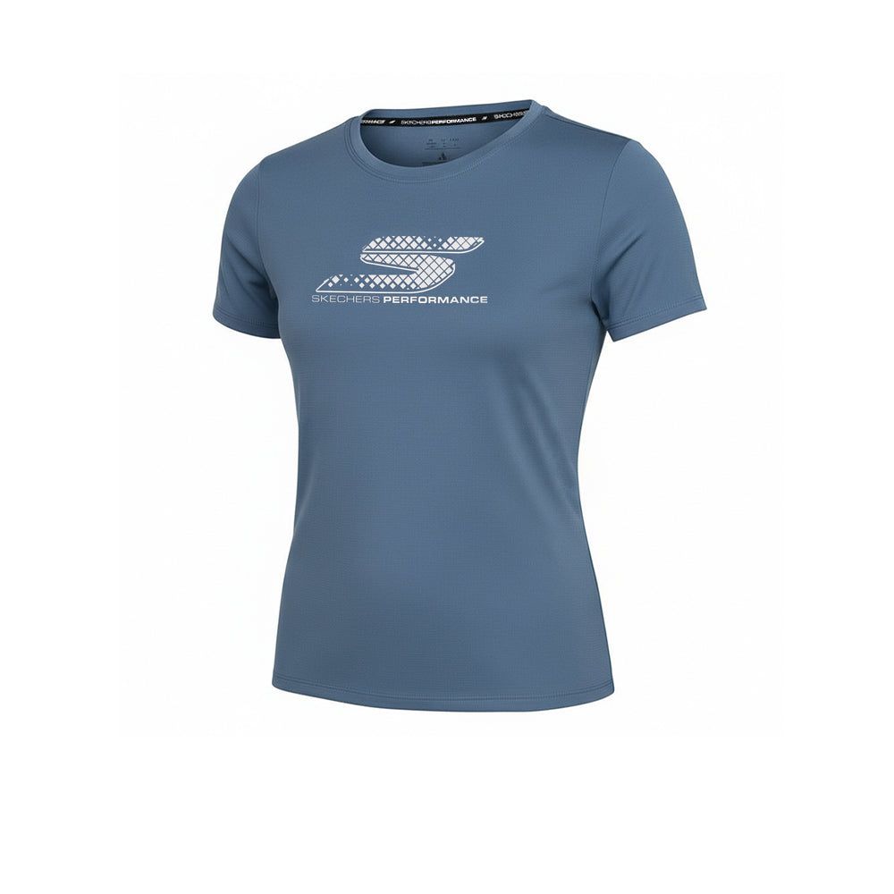 SKECHERS Running: Performance Short Sleeve женская беговая футболка