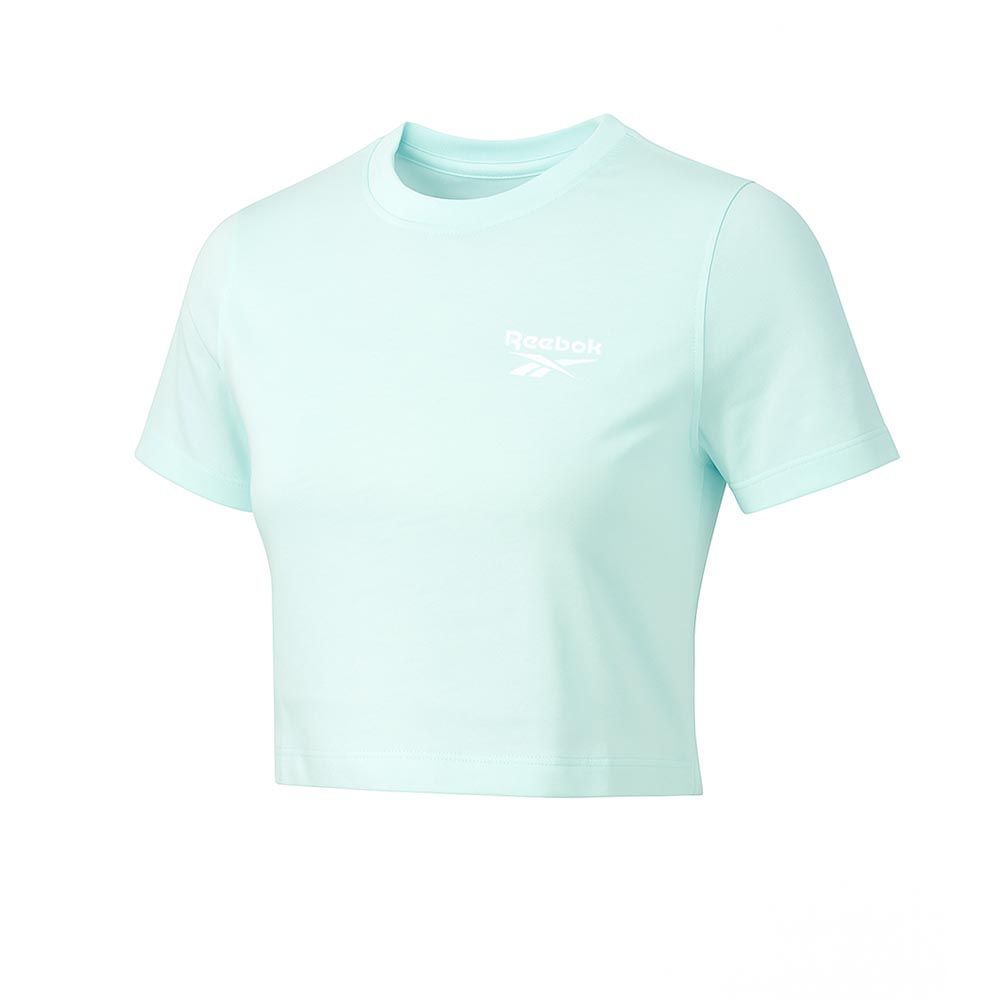 REEBOK Logo Crew Neck Crop женская футболка