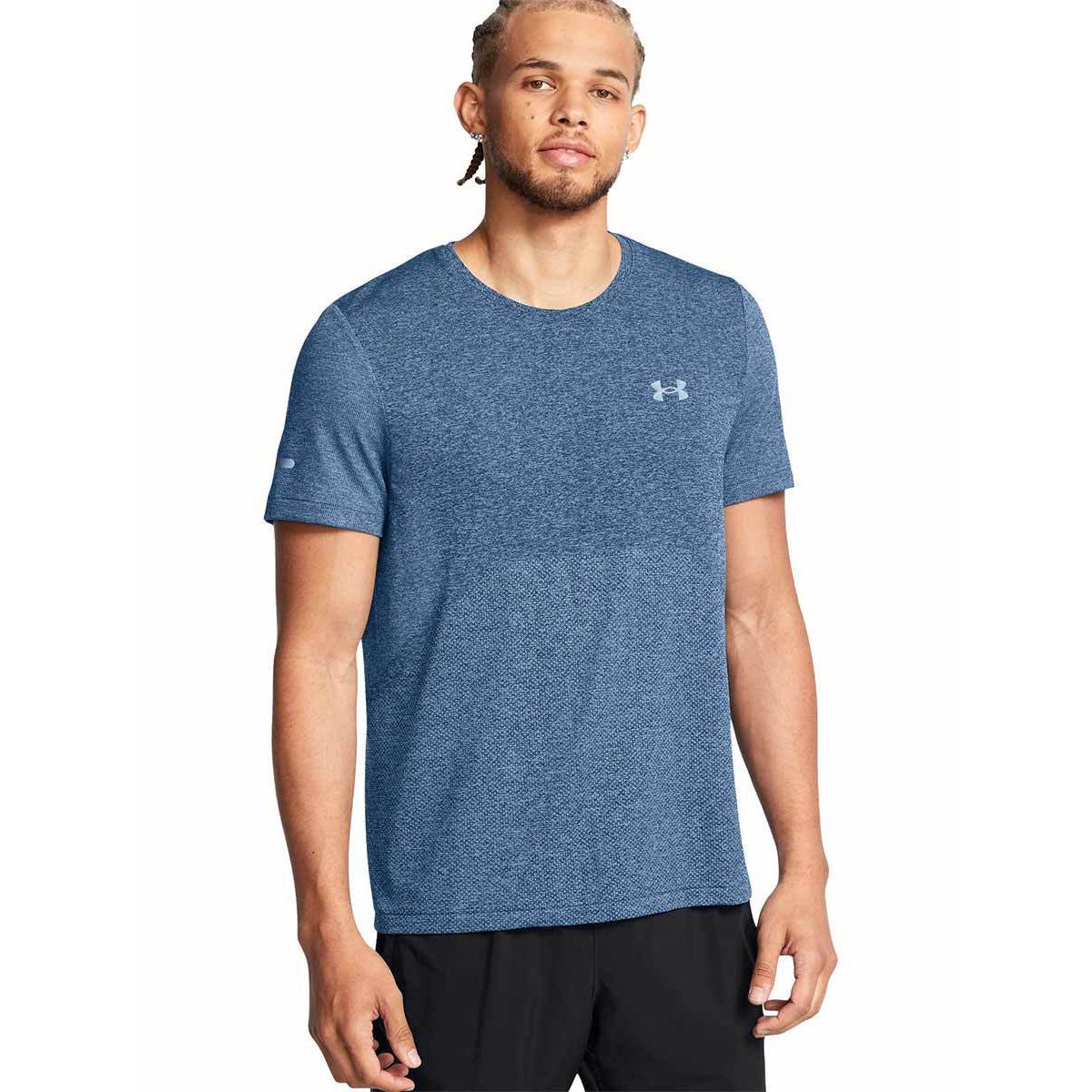 UNDER ARMOUR Seamless Stride мужская беговая футболка
