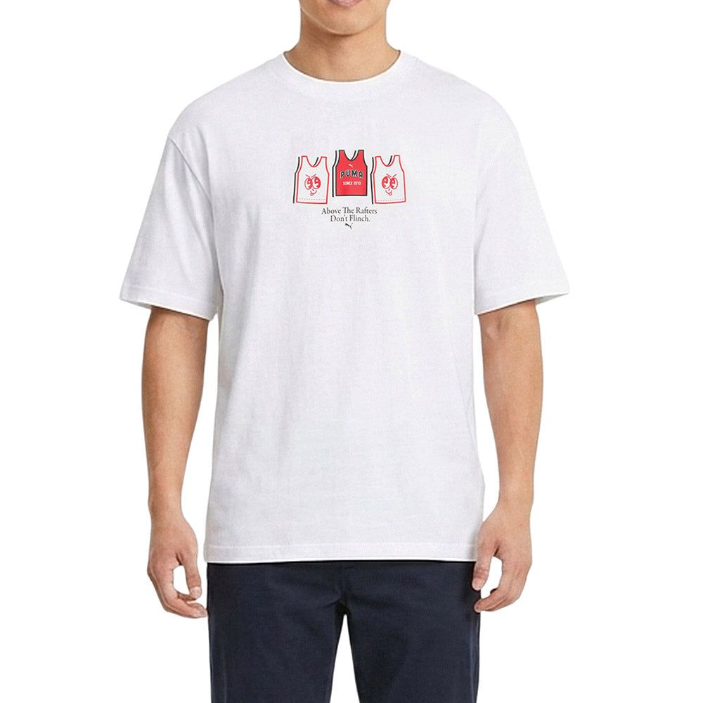 PUMA Junior Varsity мужская баскетбольная футболка