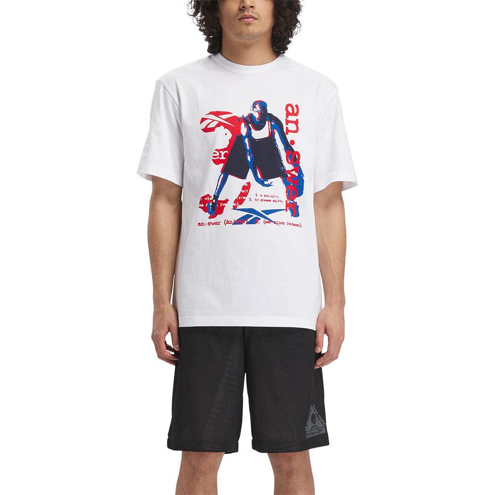 REEBOK Basketball Iverson Graphic мужская футболка