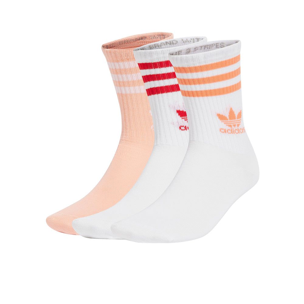 ADIDAS ORIGINALS Mid Cut Crew носки унисекс (3 пары)