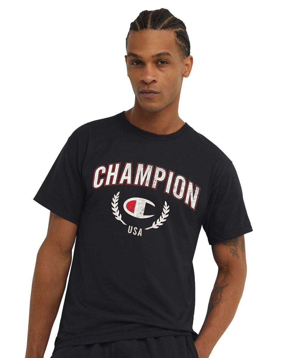 CHAMPION футболка Classic Graphic мужская