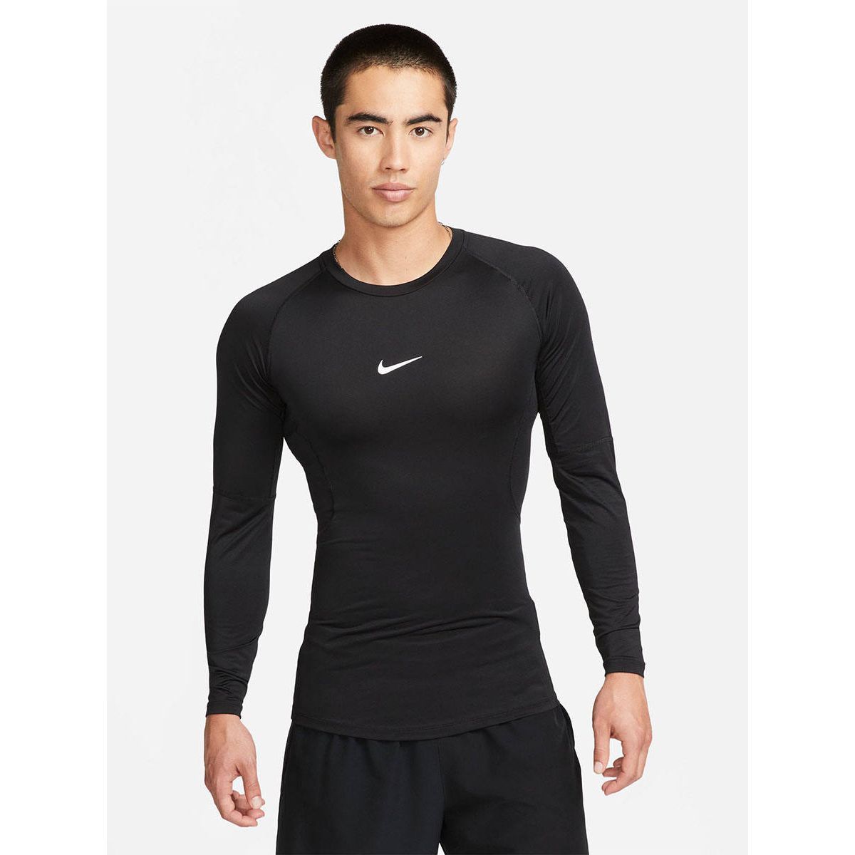 NIKE Pro Dri-FIT Tight Long-Sleeve мужские тренировочные футболка