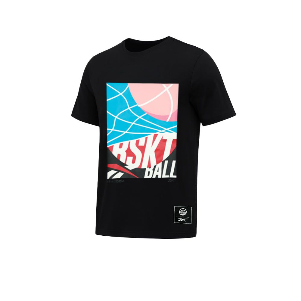 REEBOK Identity Basketball Graphic мужская тренировочная футболка