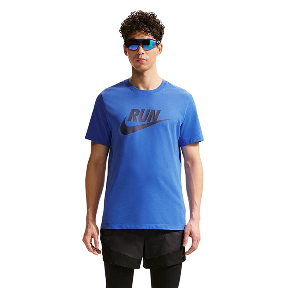 NIKE Run мужские беговые футболка