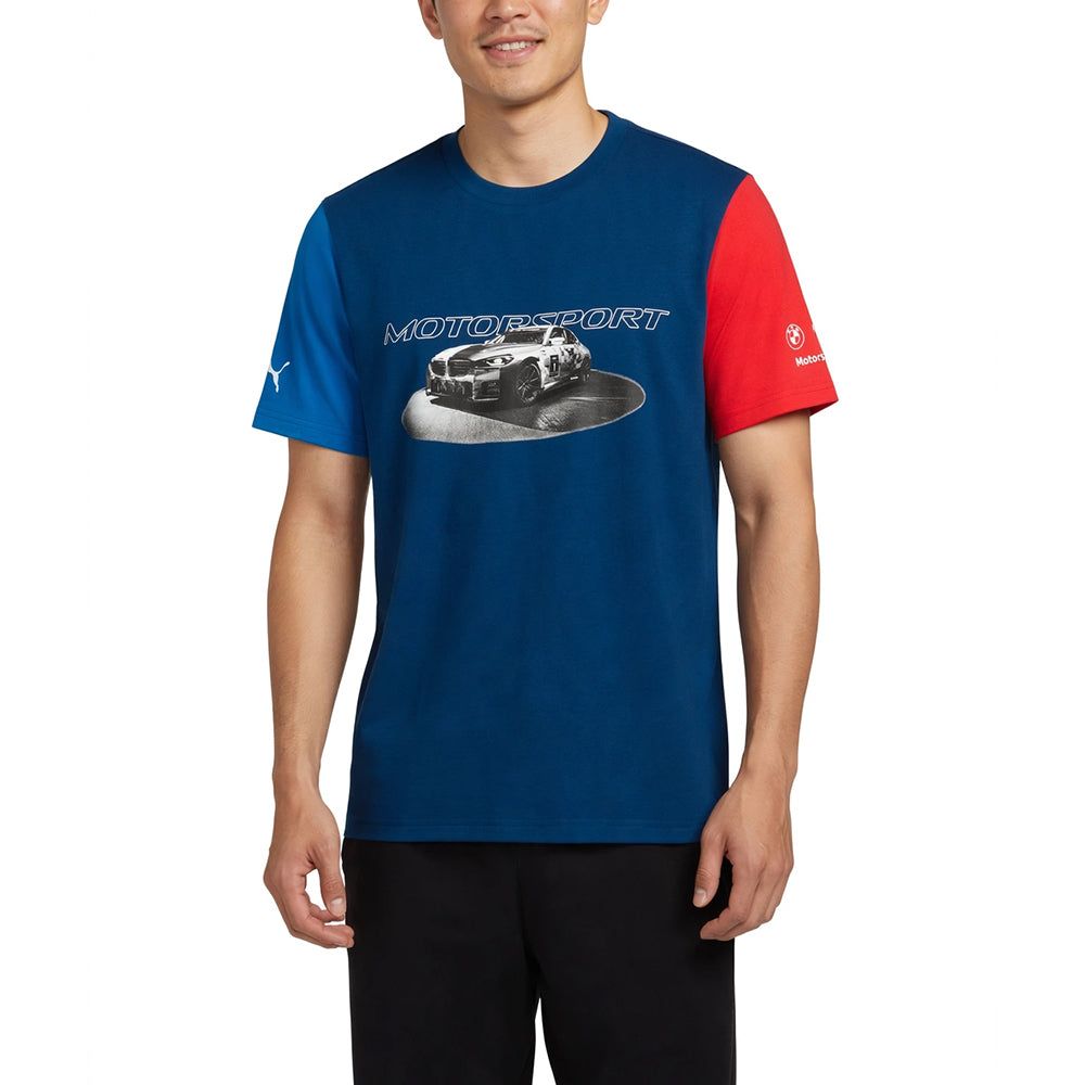 PUMA BMW M Motorsport Essentials Graphic мужская футболка