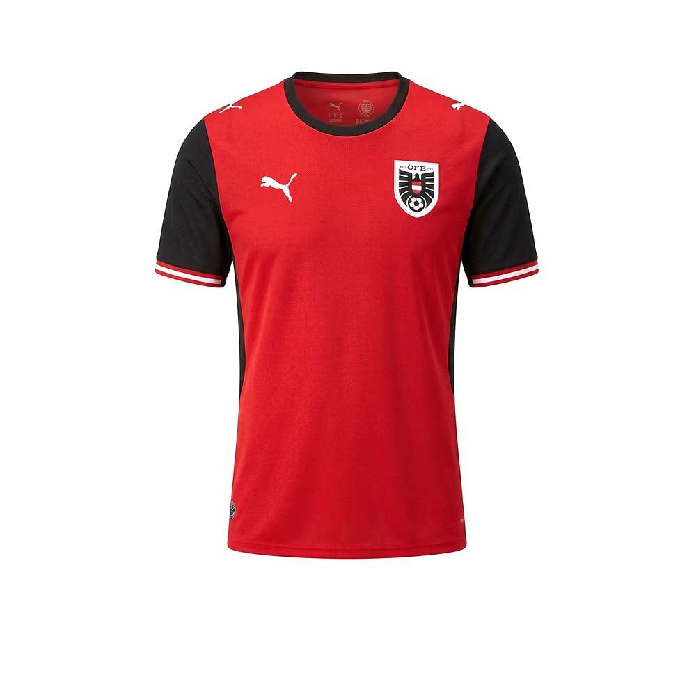 PUMA Austria мужская домашняя футболка-реплика 2025/26