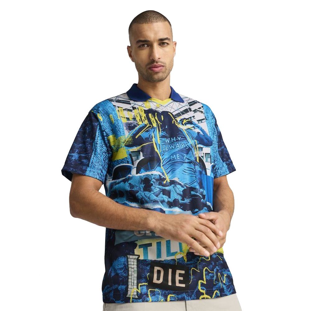 PUMA Manchester City ftblNRGY+ мужская футбольная футболка