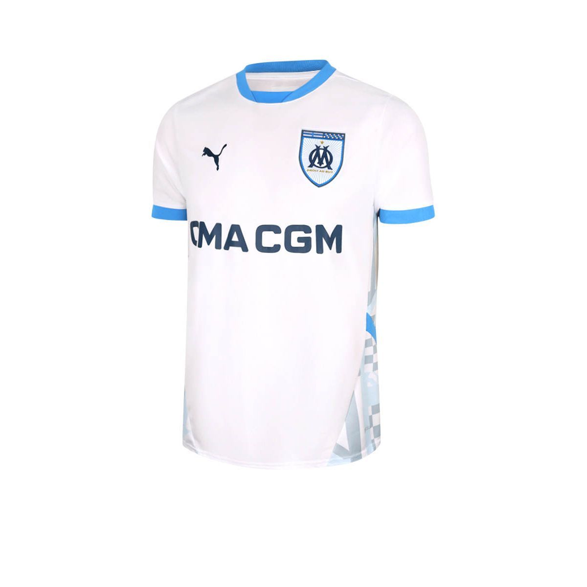 PUMA Men's Olympique de Marseille Home 2024/25 Jersey мужской футбольный джерси