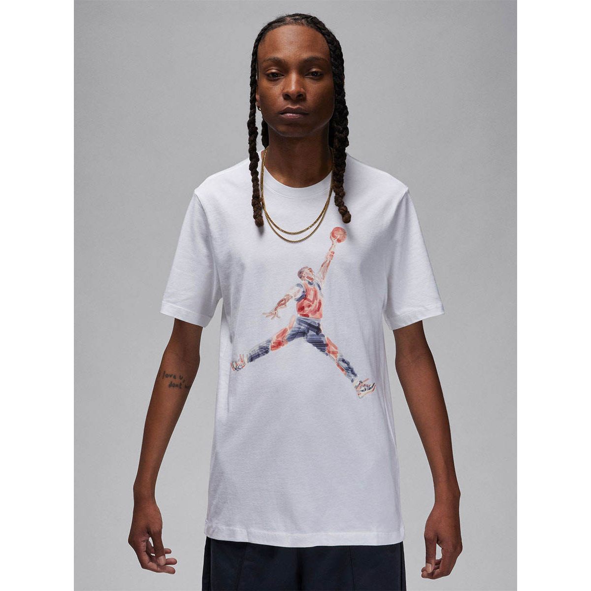 NIKE Jordan Brand мужская баскетбольная футболка