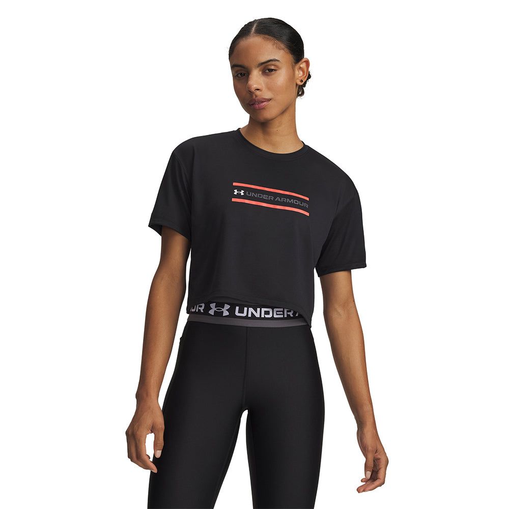 UNDER ARMOUR Tech™ Branded Crop женская футболка для тренировок
