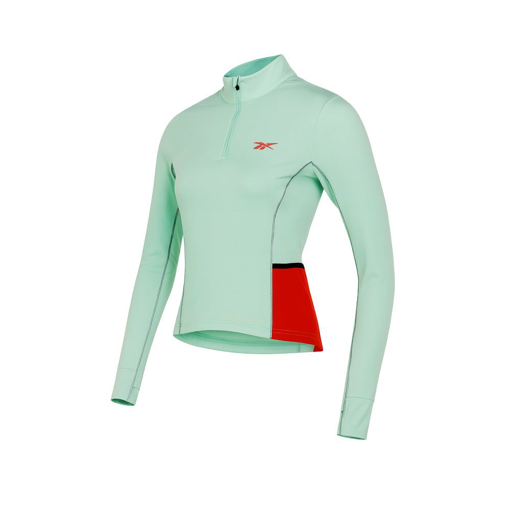 REEBOK Tech Jersey Ls женская беговая футболка