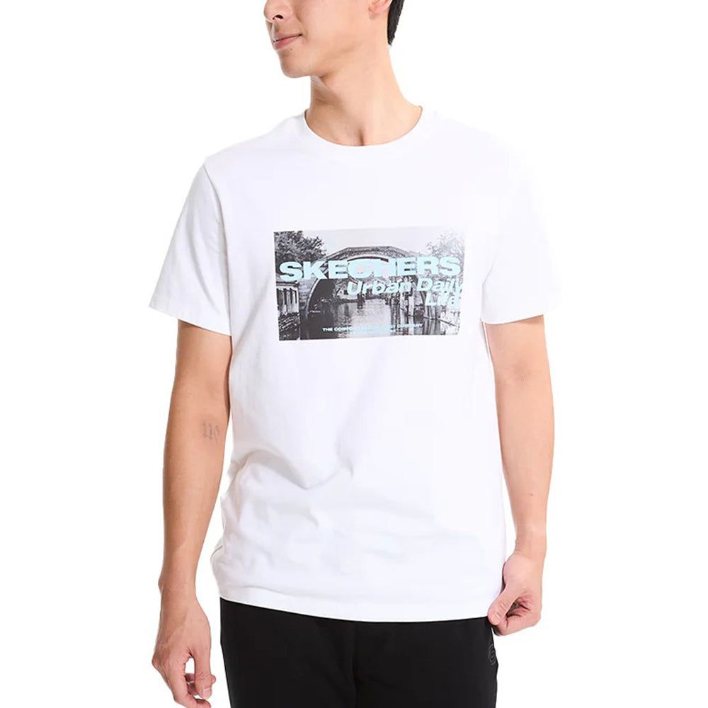 SKECHERS Lifestyle Physical Academia Collection Lounge мужская футболка