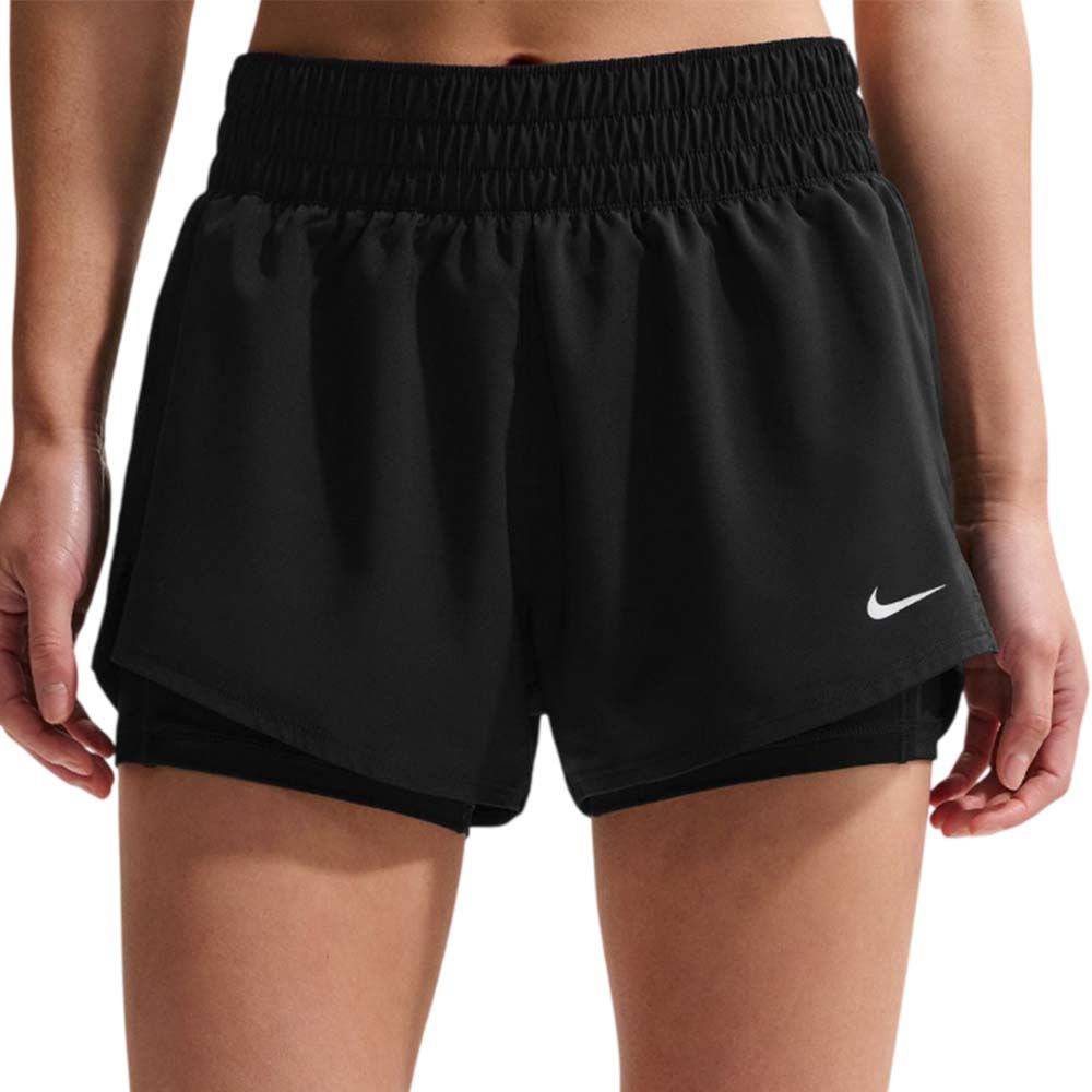 NIKE Dri-FIT One 3" 2-в-1 женские тренировочные шорты со средней посадкой