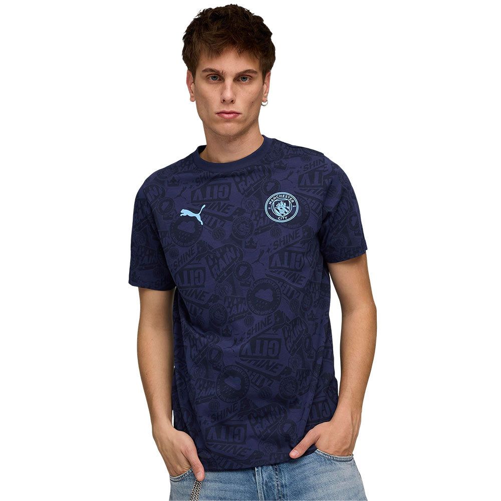 PUMA Manchester City FC ftblCULTURE мужская футбольная футболка 2025/26