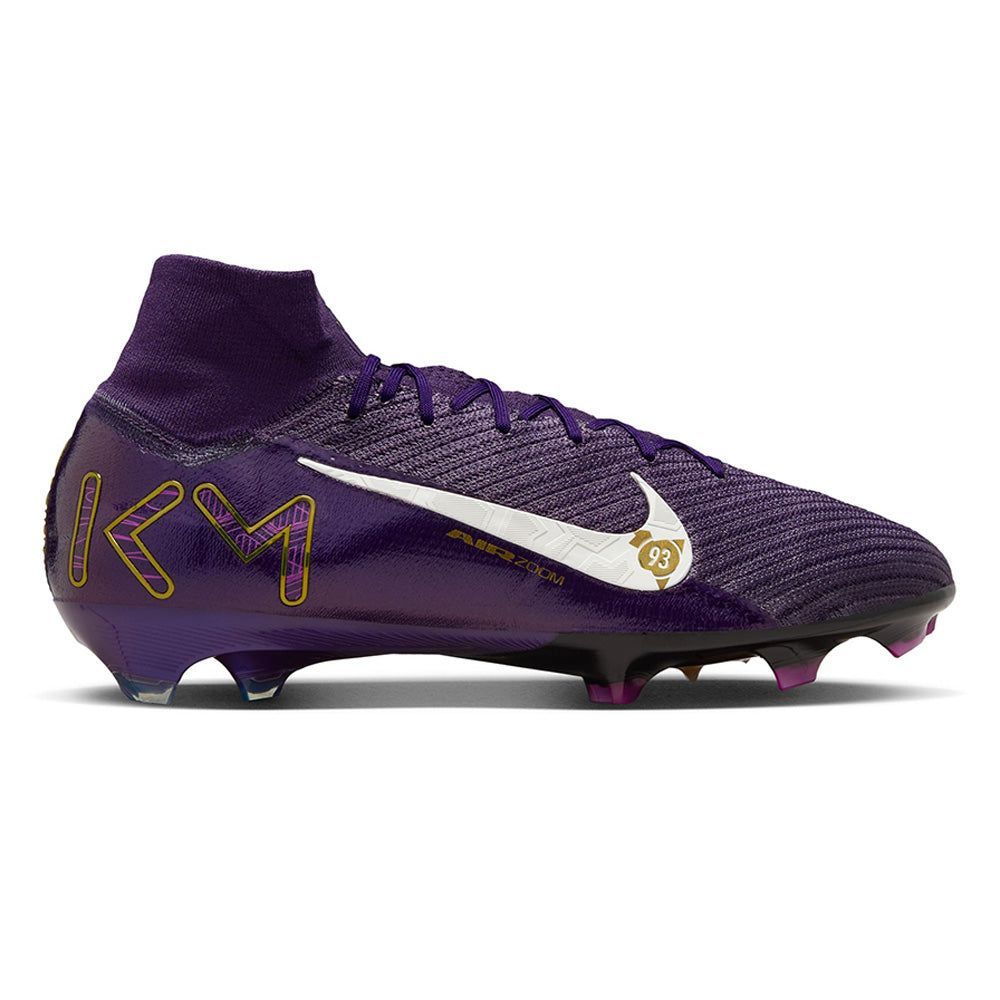 NIKE мужские Mercurial Superfly 10 Elite 'Kylian Mbappé' FG футбольные бутсы