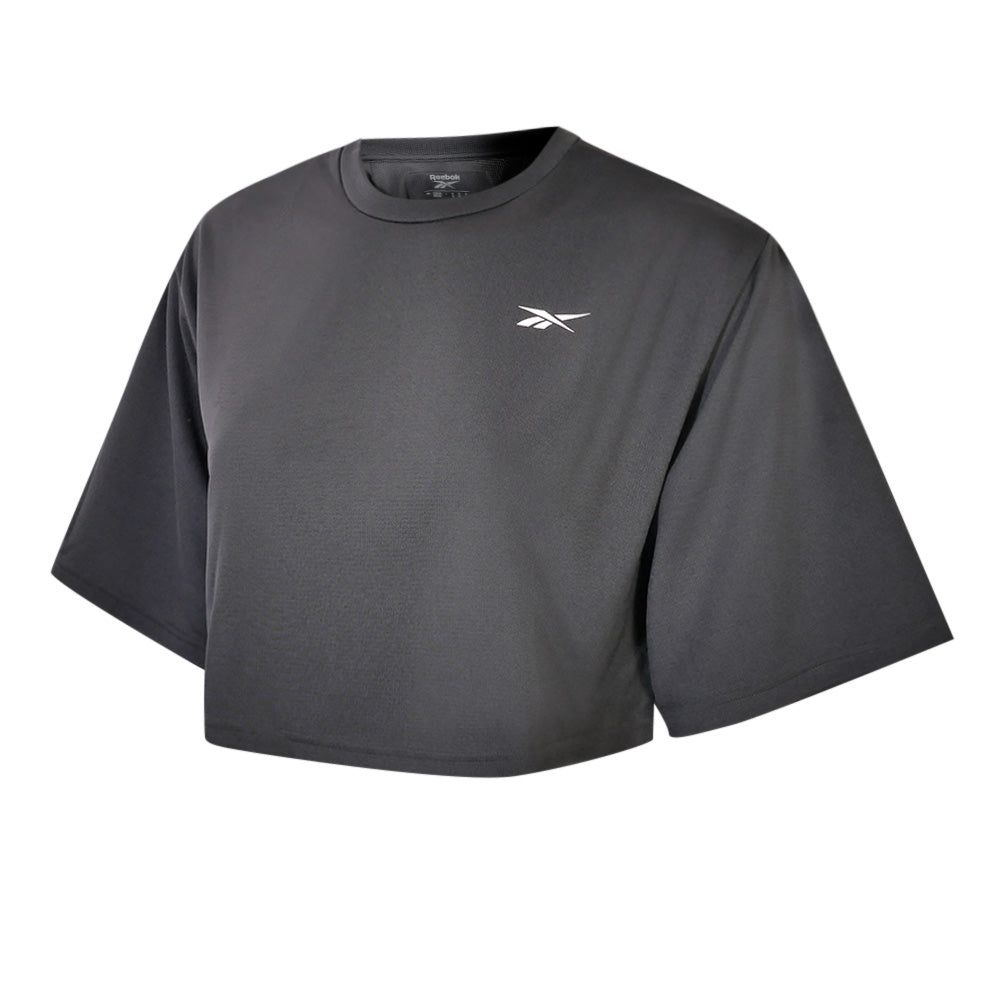 REEBOK ID Basketball Oversize Mesh Crop женская тренировочная футболка