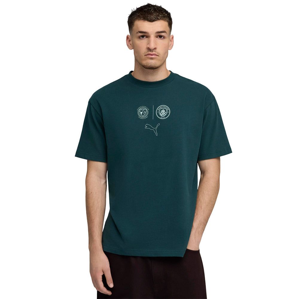 PUMA Manchester City FtblStatement Cellerator мужская футболка
