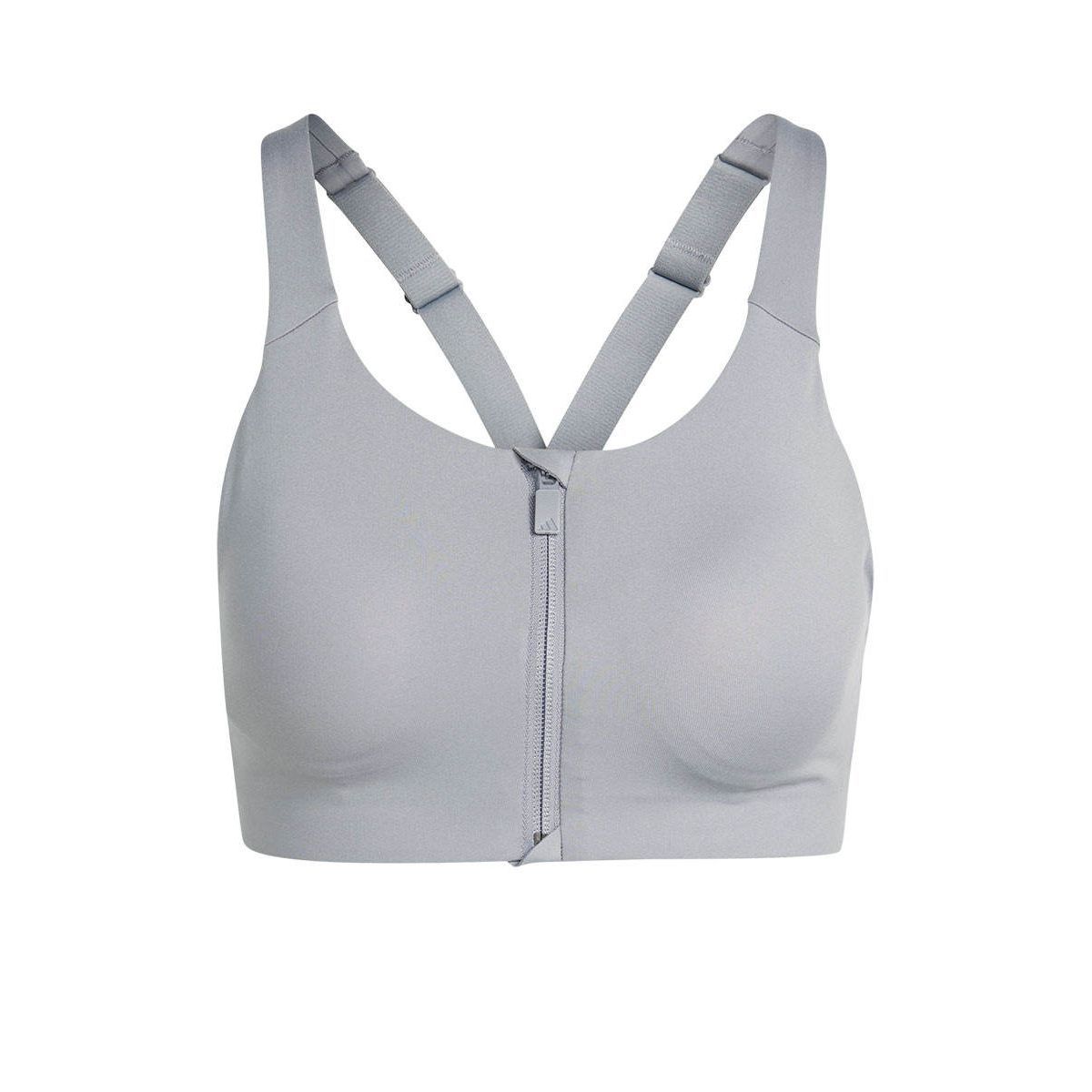 ADIDAS TLRD Impact Luxe High-Support Zip женский спортивный бюстгальтер