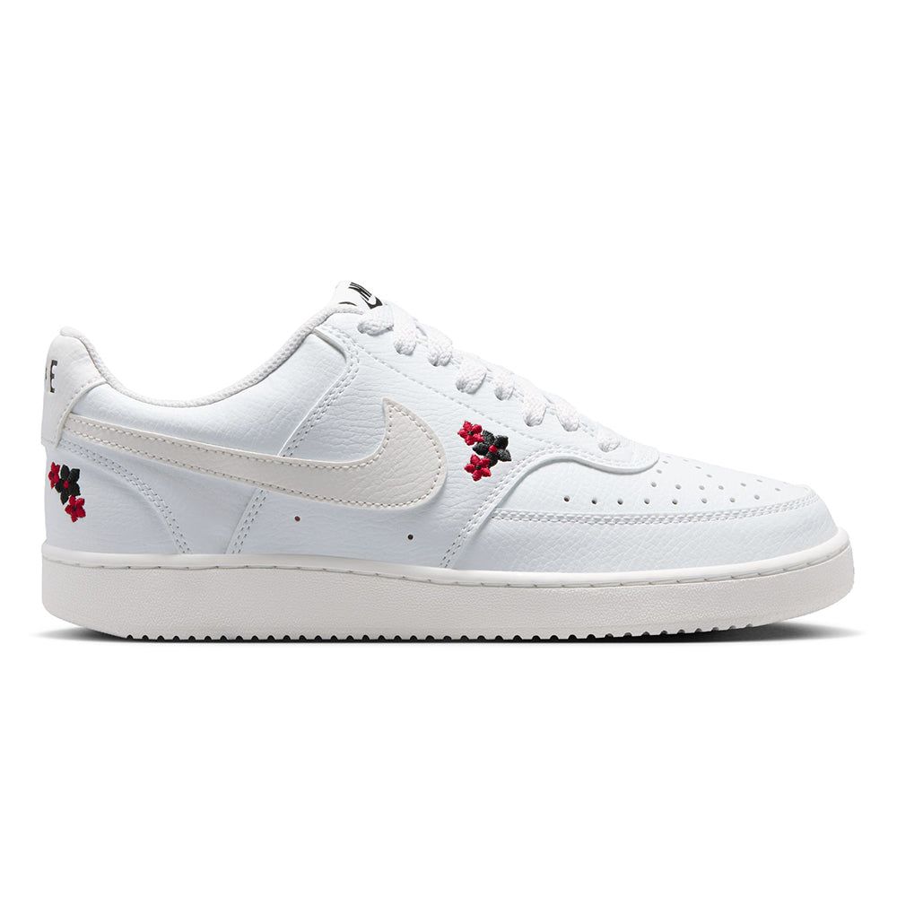 NIKE Court Vision Low SE "Stitched Floral" женские повседневные кроссовки