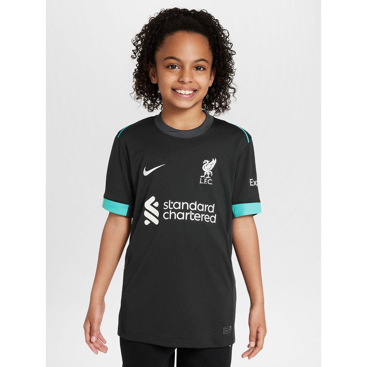 NIKE Kids Liverpool FC Away Stadium 2024/25 детская футболка