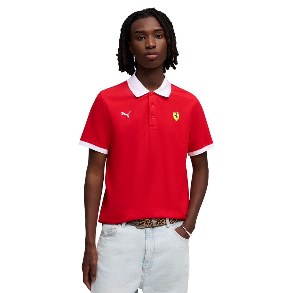 PUMA Scuderia Ferrari Pique мужское поло