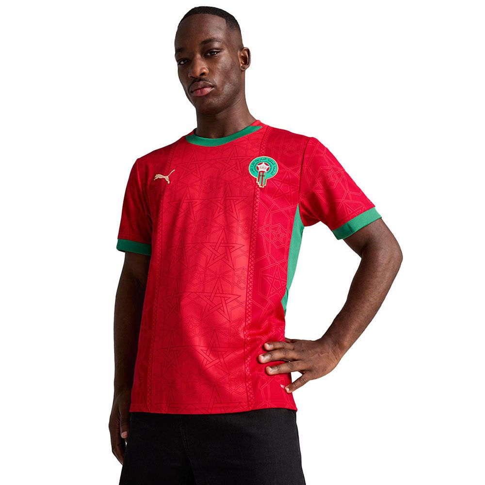 PUMA Men's Morocco Home 2025 Jersey мужской футбольный джерси