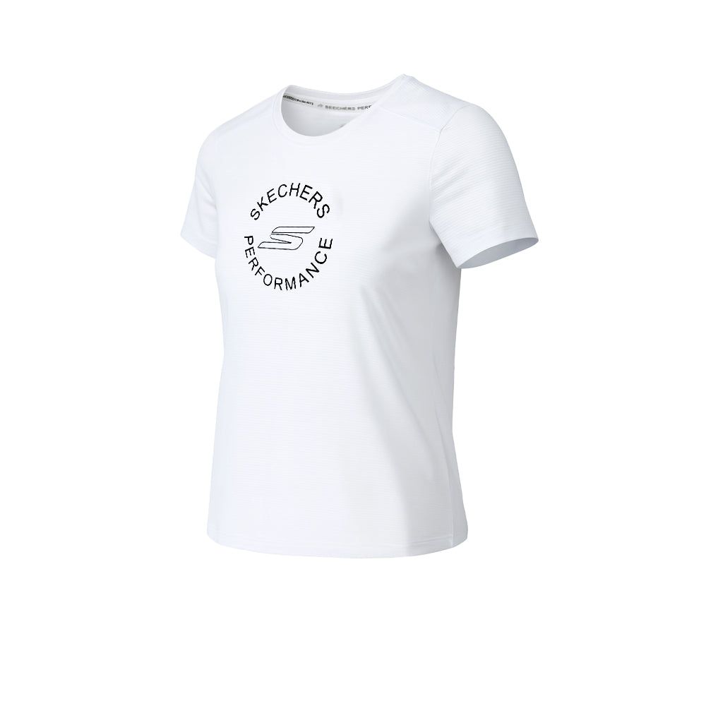 SKECHERS Walking: Performance Short Sleeve Tee женская тренировочная футболка