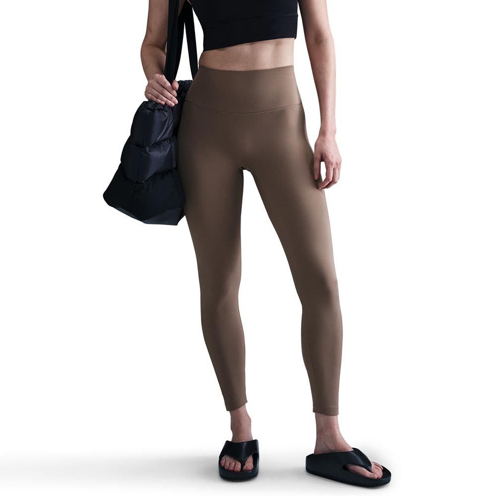 NIKE женские One Seamless Front High-Waisted тренировочные леггинсы