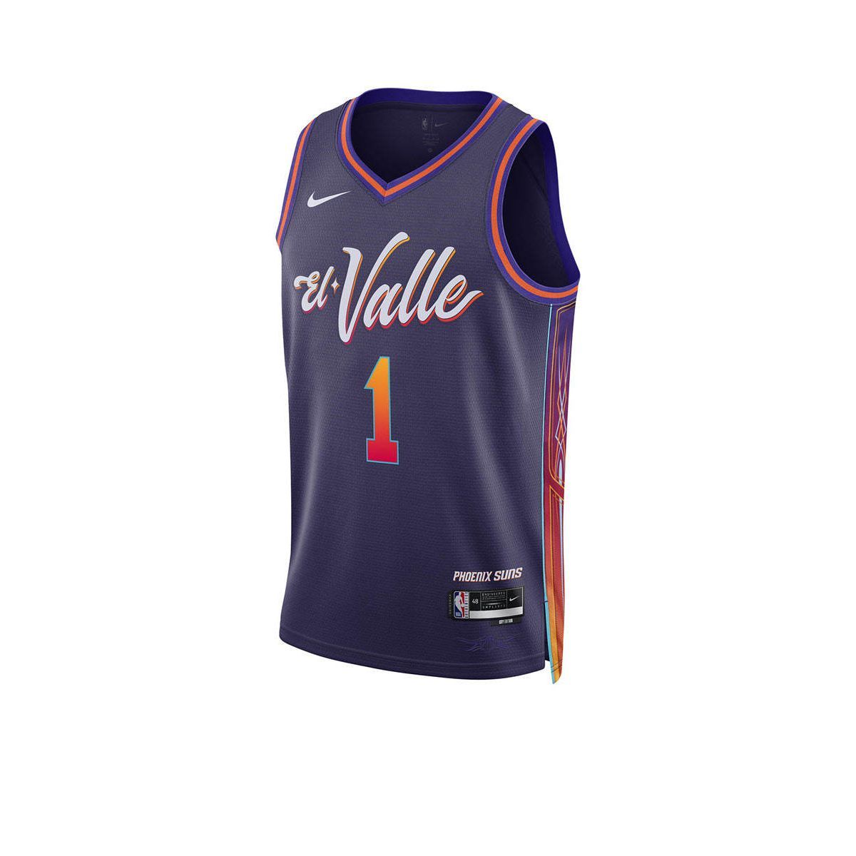 NIKE Kevin Durant Phoenix Suns City Edition 2023/24 мужская баскетбольная футболка