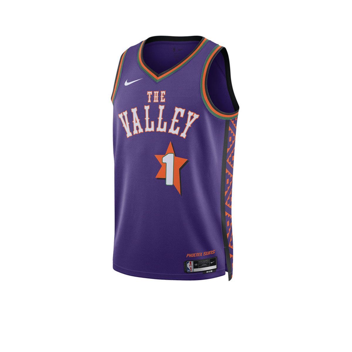 NIKE Devin Booker Phoenix Suns City Edition 2024/25 мужская баскетбольная футболка