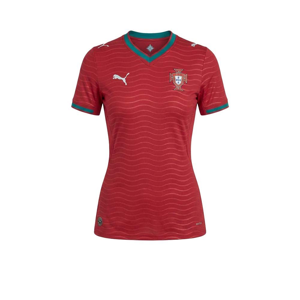 PUMA Portugal Home Replica 2025/26 женский футбольный джерси