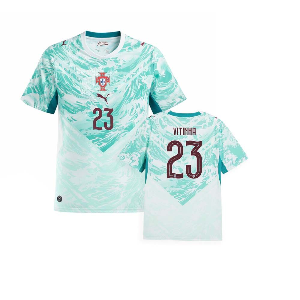 PUMA Men's Portugal Vitinha No.23 Away Replica 2026 Jersey мужской футбольный джерси