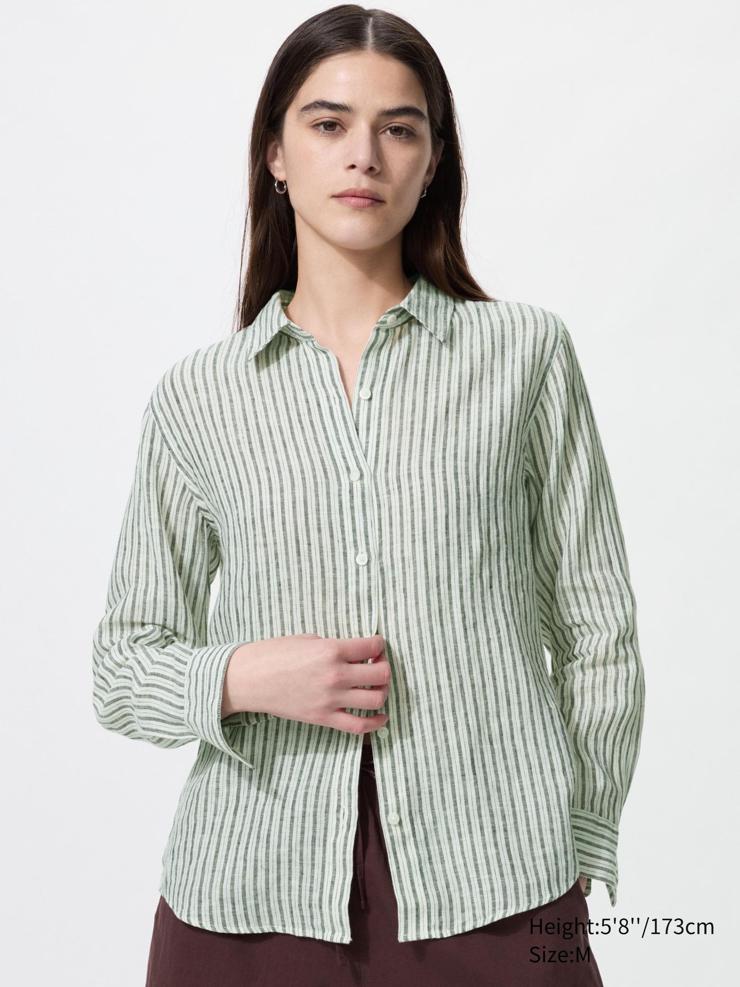 Рубашка Premium Linen | В полоску, может быть дополнена брюками